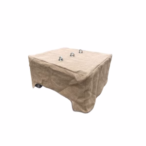 Hoes uit jute voor betonblok 650 kg