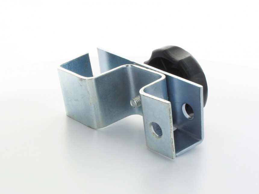 Flexxum  Bevestiging voor buis halve zijwand enkel