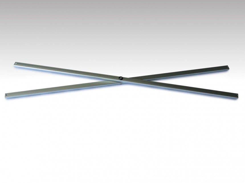 AluForce Flexxum Marketbase Schaarstuk 2,5m - 2.5x2.5m en 5x5m