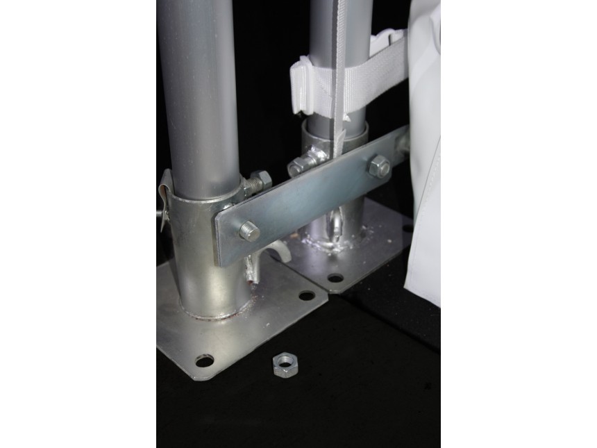 Verbindingsplaat voor verticale verbinding 2 pagodetenten