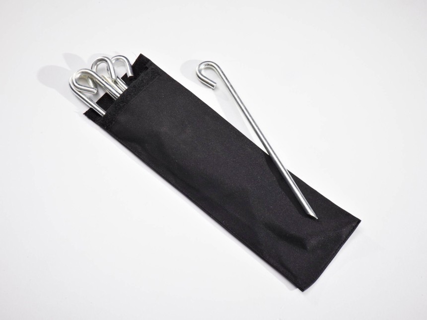 Nagelset (6 nagels 20cm + tas)