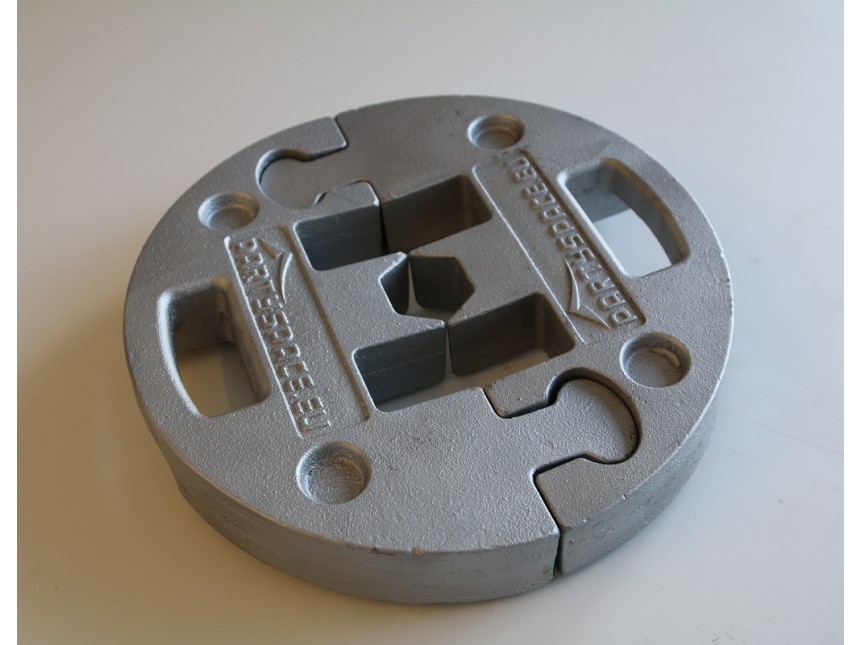 Gewicht gegalvaniseerd  Marketbase 30 kg