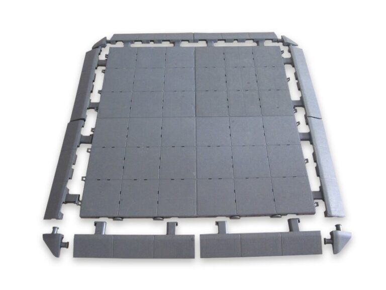 Complete floor (including edging and corners) - 3x3m