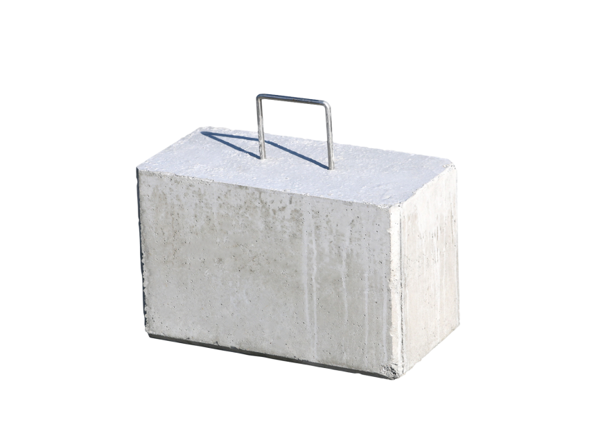 Betonblok 50 kg ( met handgreep)