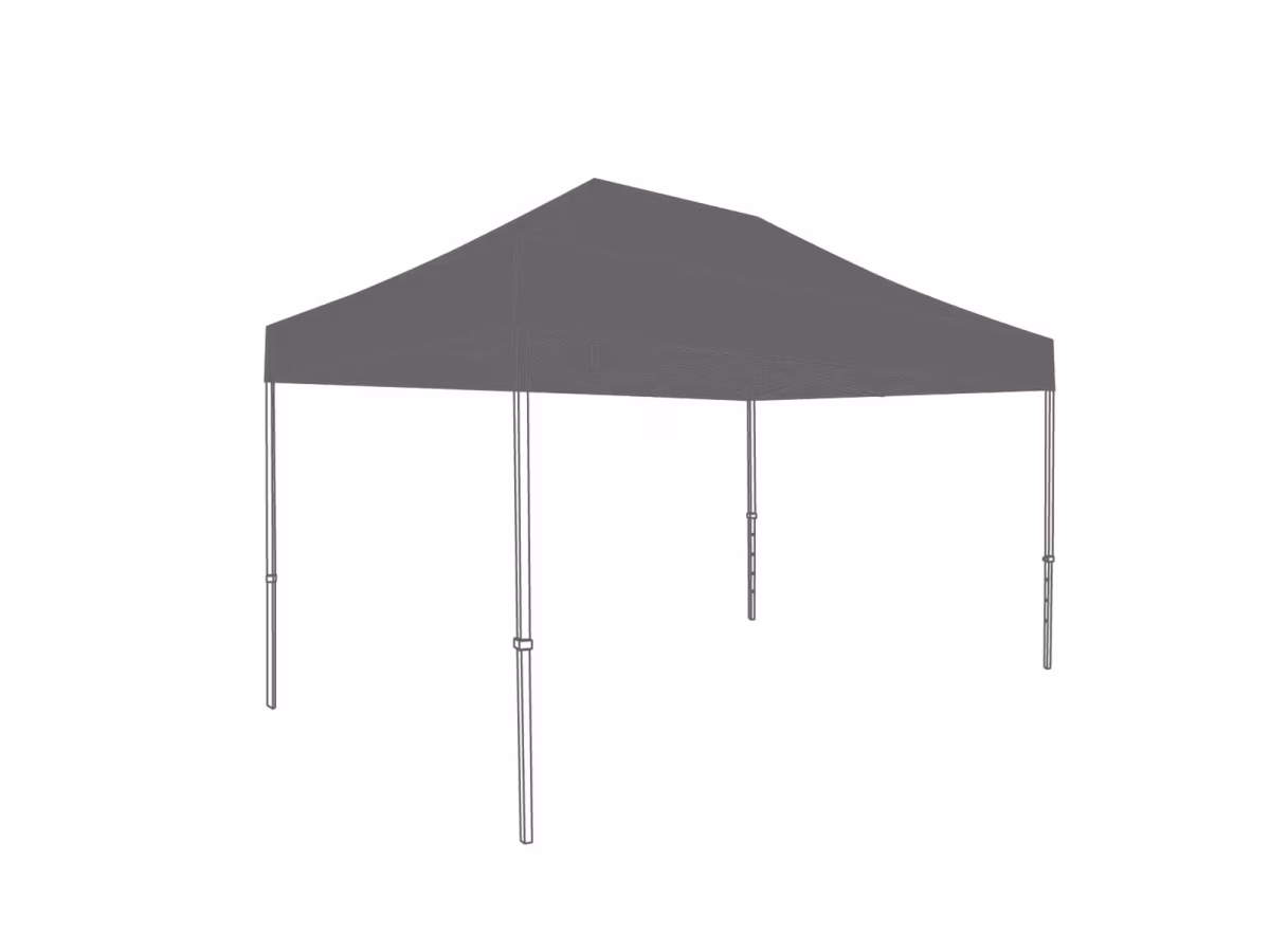 Vouwtent Dakzeil - 3x4,5m - Polyester