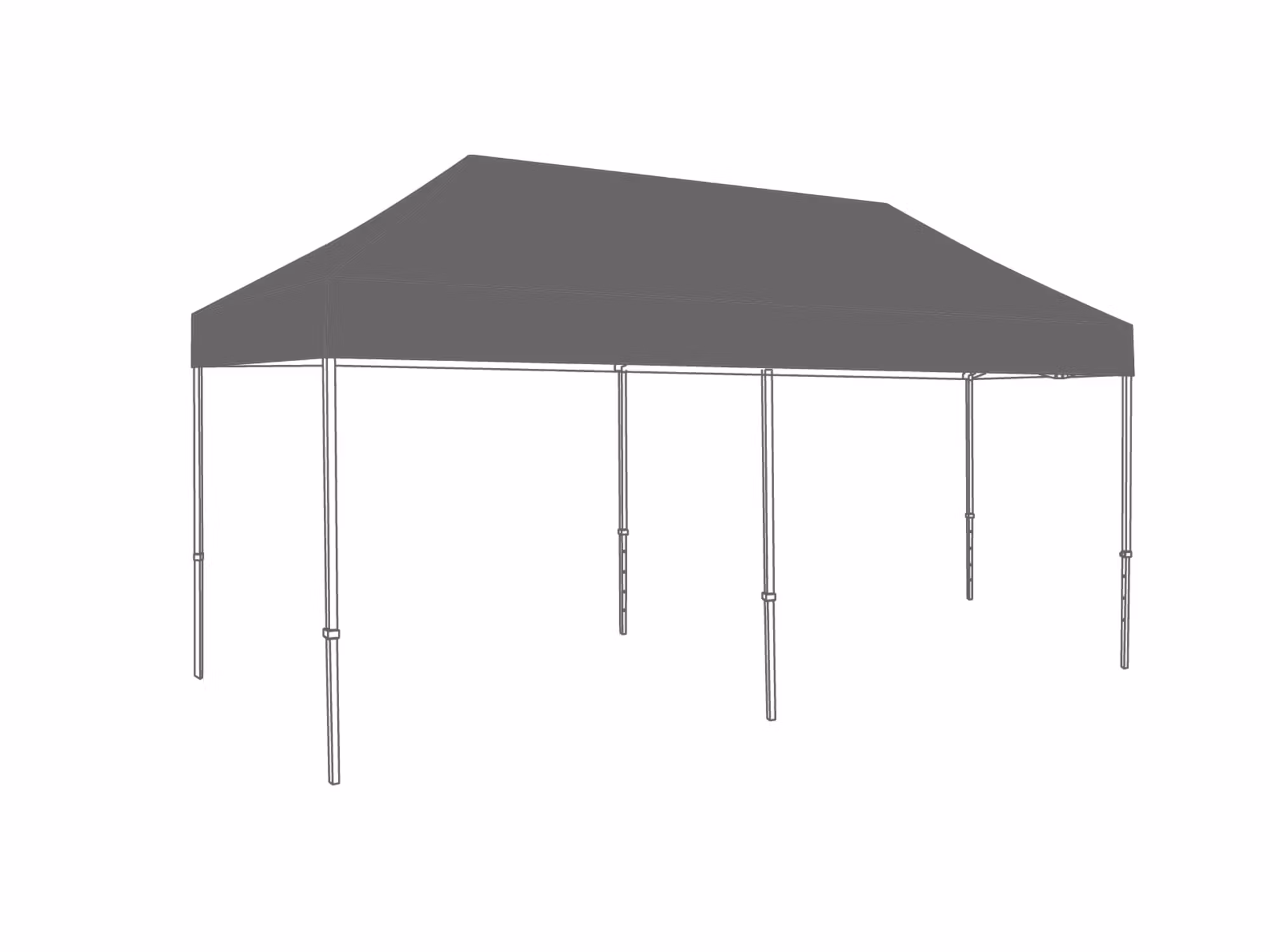 Folding Tent Roof Cover - 3x6m - Polyester