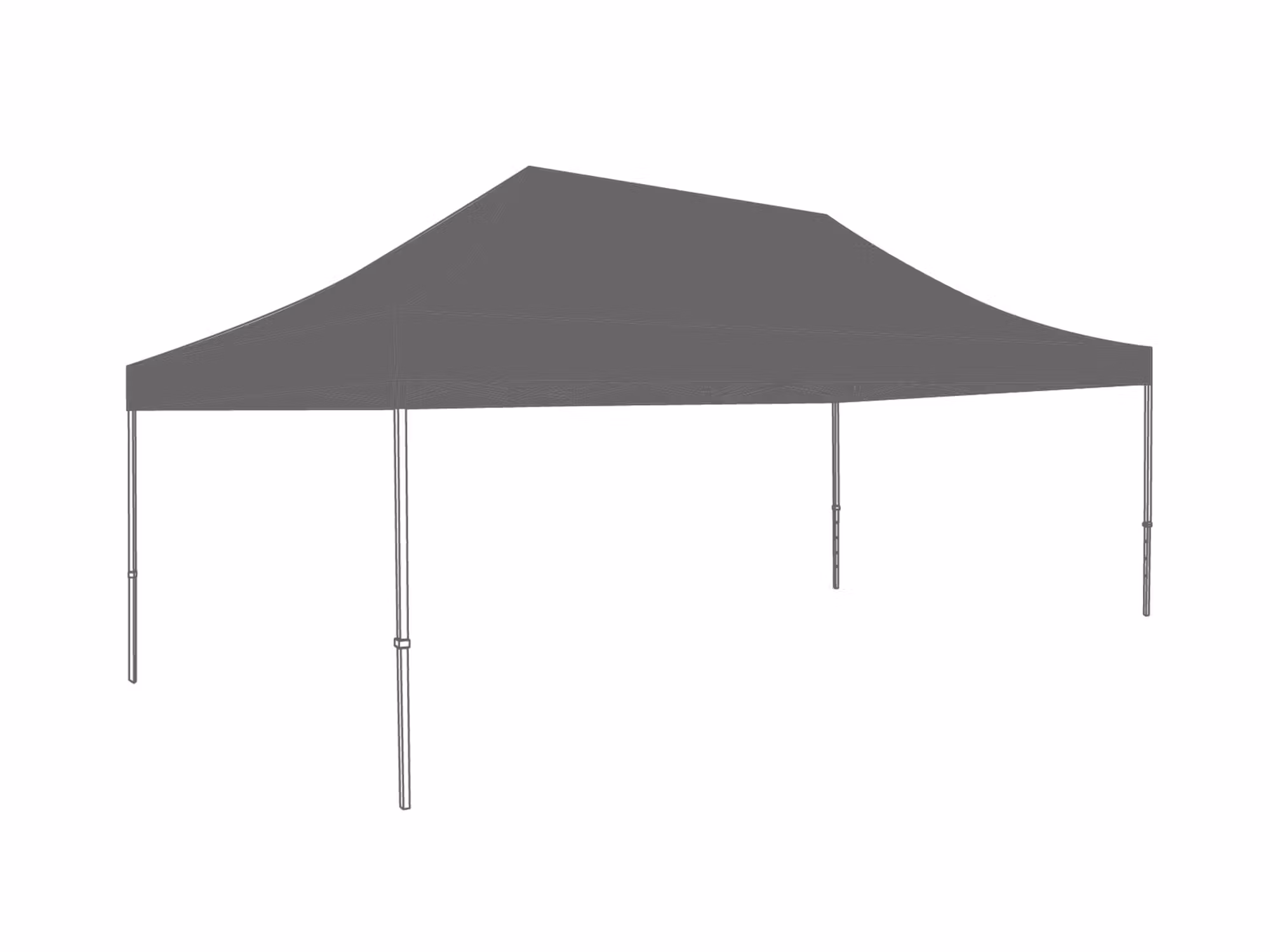 Folding Tent Roof Cover - 4x6m - Polyester