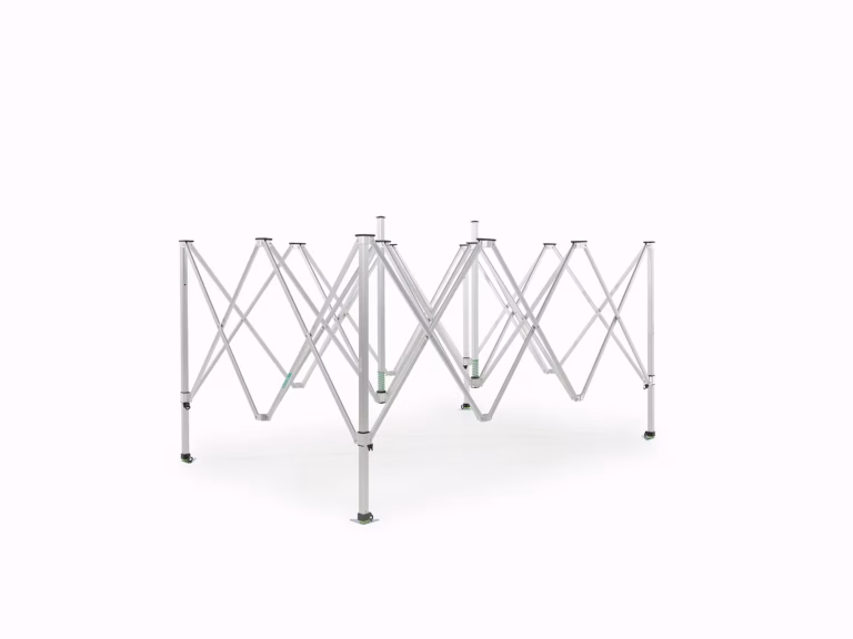 Vouwtent AluForce Flexxum Marketbase Aluminium frame - 3x4.5m - Wanddikte frame 2,5 mm - 5 jaar garantie