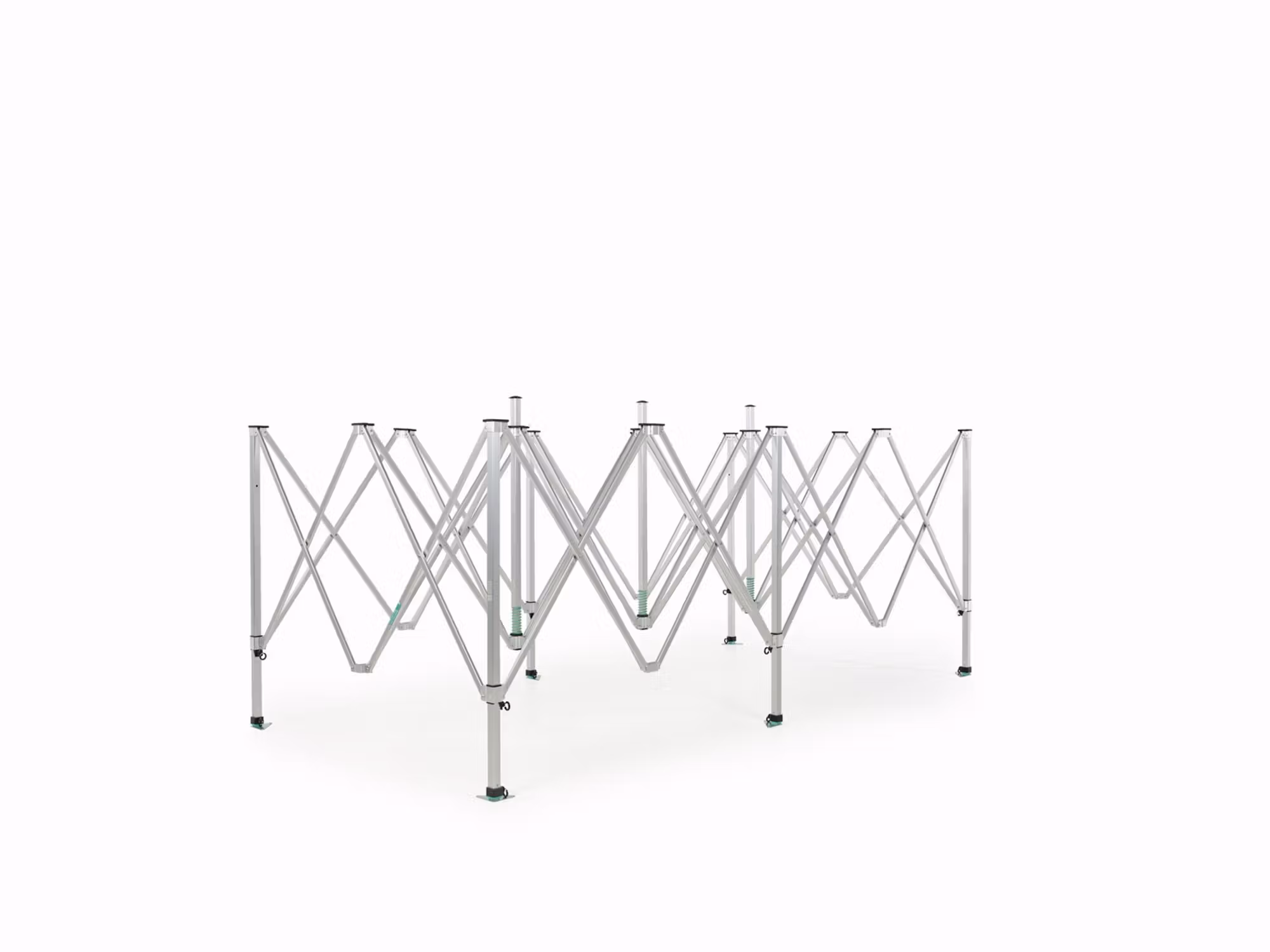 Vouwtent AluLite Flexxum Marketbase Aluminium frame - 3x6m - Wanddikte frame 1,5 mm - 2jaar garantie