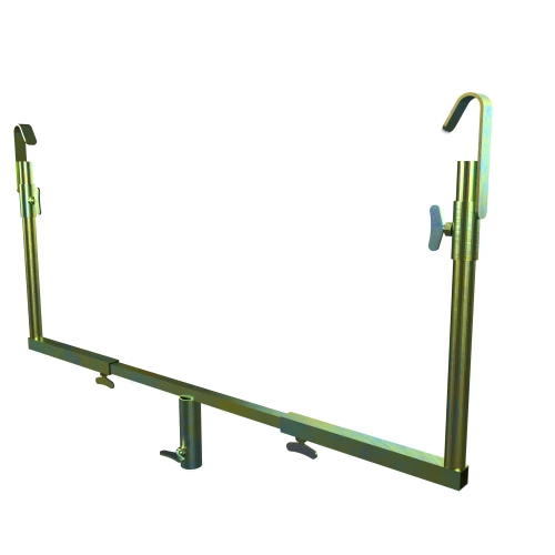 U-vormige steunbaar – 50 cm 100 cm regelbaar – gegalvaniseerd staal