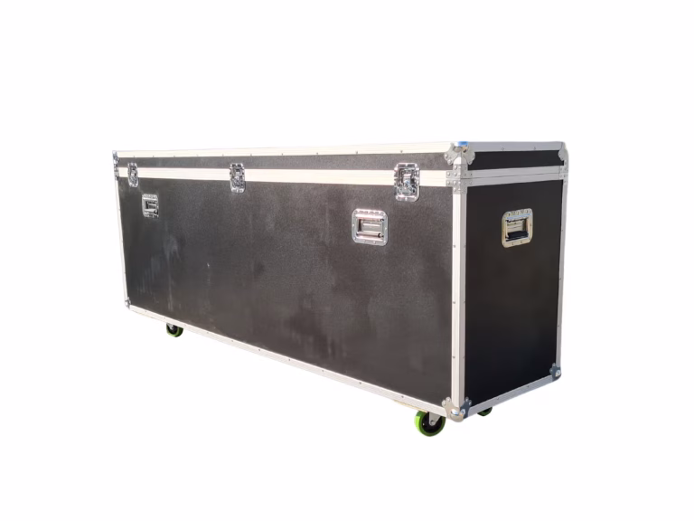 Extra Large Flight Case - 220 x 55 x 80 cm - Folding Tent 4x4m, 4x8m, and 4x6m (Black)