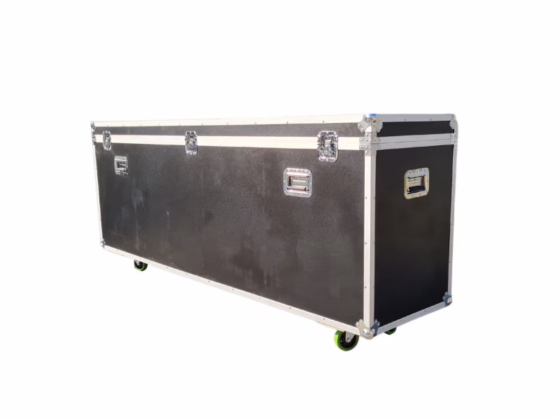 Flightcase Extra Large - 220 x 55 x 80 cm - Vouwtent 4x4m, 4x8m en 4x6m zwart