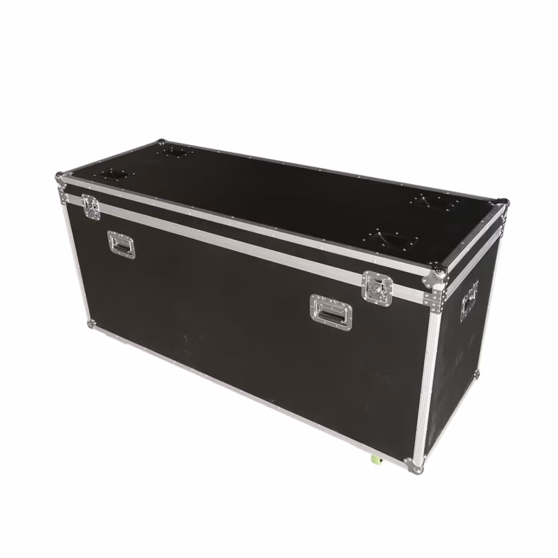 Medium Flight Case - 175 x 45 x 50 cm - Folding tent: 3x3m, 3x4.5m, 2.5x2.5m, and 2x3m (black)