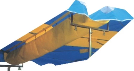 Parasolgoot 100 cm voor verbinding tussen twee parasols