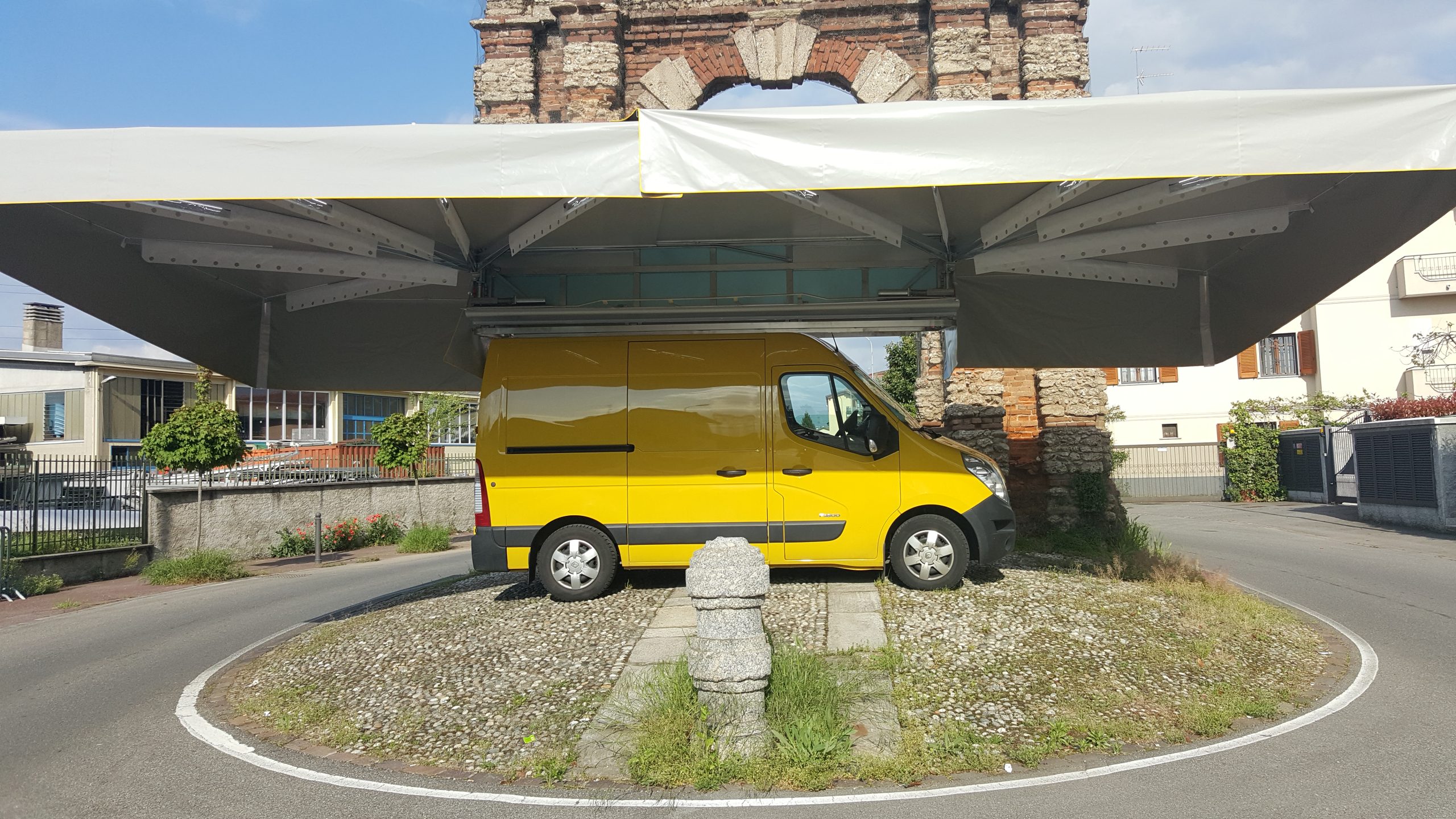 Automatische professionele daktenten van 6 tot 8 m