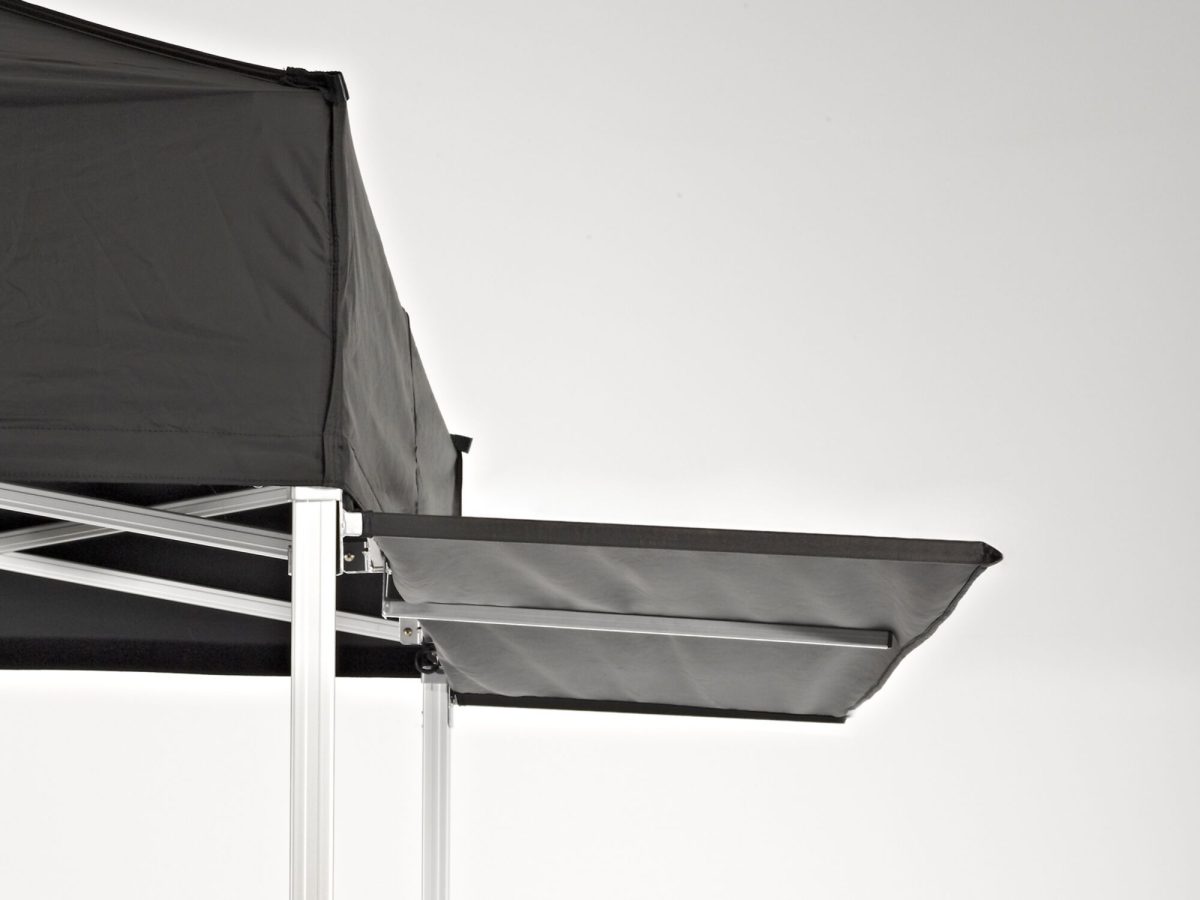 Luifel voor vouwtent - set polyester 3m (voor 2x3m vouwtent)