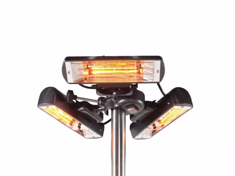 Føro Sunbeam 2400 – Elektrische Heizung für Sonnenschirme und Partyzelte – Golden Tube Halogenlampen