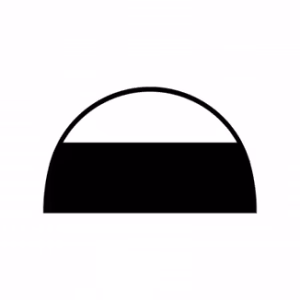 Opblaasbare tent Globe Zijwand raam - 3m Zwart