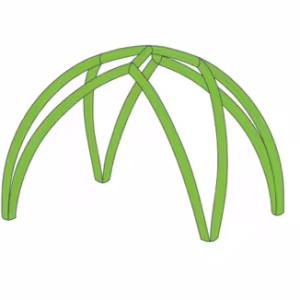 Opblaasbare tent Zodiac opblaasbaar frame 4mx4m Groen