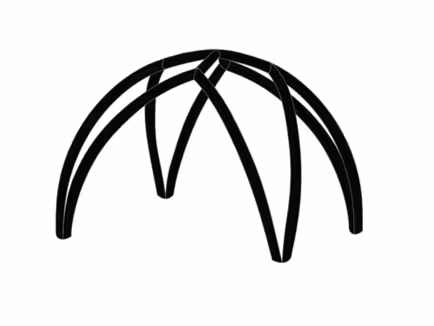 Opblaasbare tent Zodiac opblaasbaar frame 4mx4m