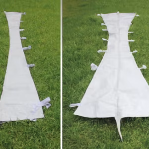 Pagodetent regengoot 3m (voor keder en niet keder) Zand