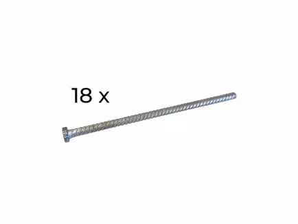 Set haringen (18) van 50 cm voor stretchtent 10 x 15 m - 10 x 17 m