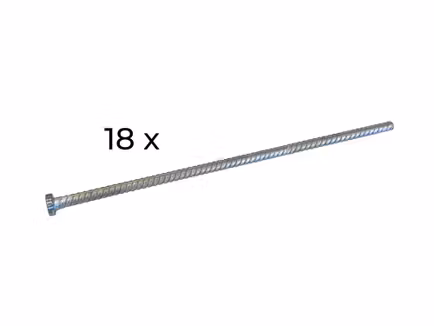 Set haringen (18) van 80 cm voor stretchtent 10 x 15 m - 10 x 17 m