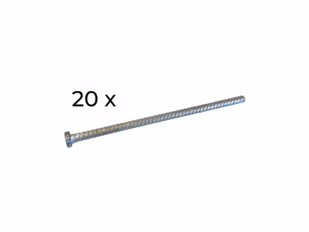 Set haringen (20) van 50 cm voor stretchtent 10 x 21,5 m