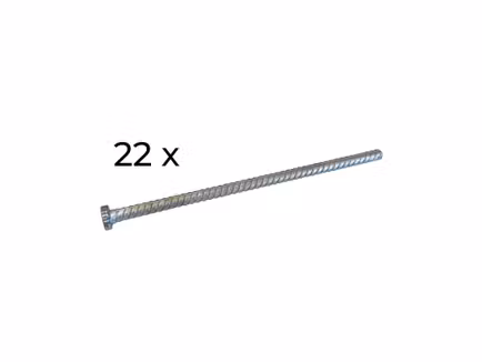 Set haringen (22) van 50 cm voor stretchtent 15 x 20 m