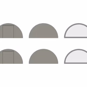 Stertent StellarLite zijwanden set - 10m diameter - Polyester Zand