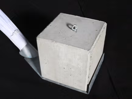 Stertent - stalen plaat voor betonblok - 145 kg