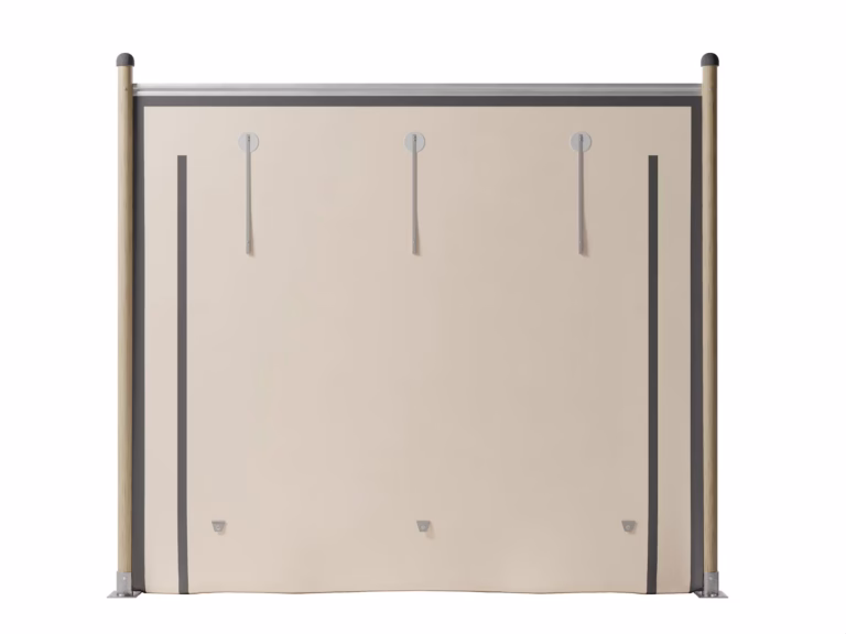 Paroi latérale Triflexx (560 g/m²) - base - 3 x 2,75 m - sans fenêtre