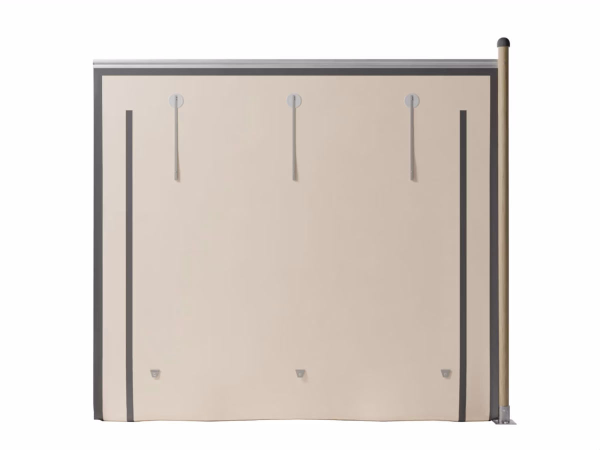 Triflexx zijwand ( 560 g/m²) - uitbreiding - 3x2,75 m - zonder raam