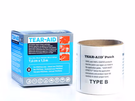 Tear-Aid rol 7,6 cm x 1,5 m - type B