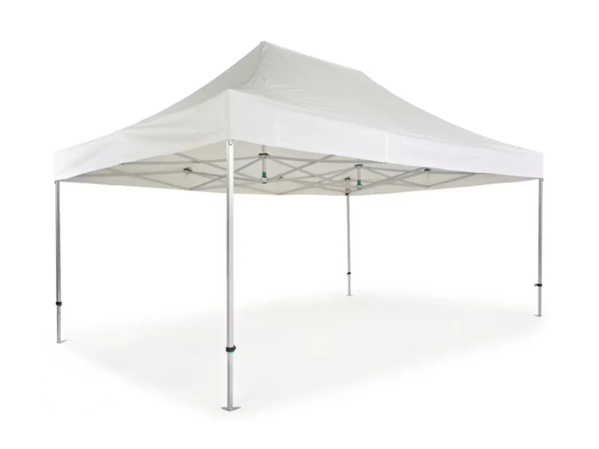 Folding tent Flexxum Aluforce aluminum frame with roof tarpaulin 2.5mm - 4 x 6m - Polyester