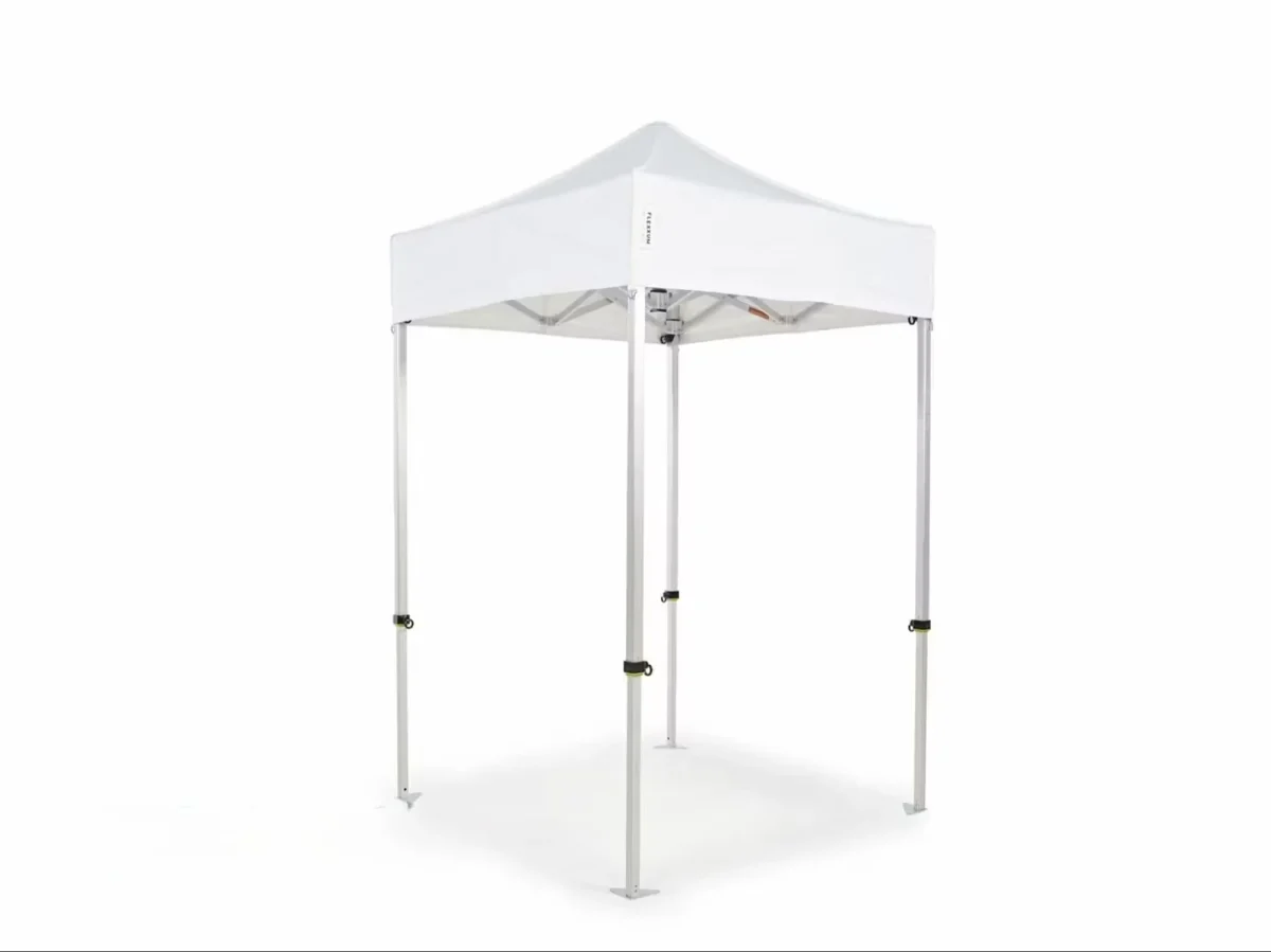 Vouwtent Flexxum AluForce – 1.5x1.5 m – aluminium frame 2.5mm en PVC dakzeil