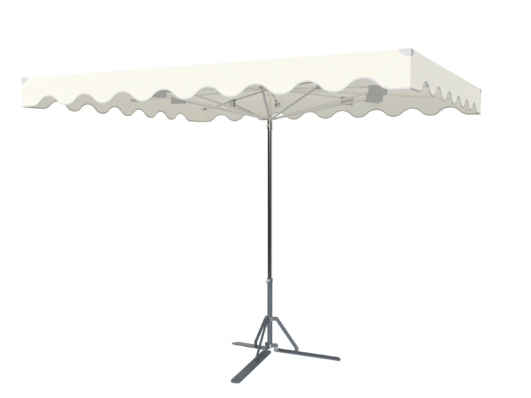 Marktparasol Elegance 300 x 300 nieuw doek voor parasol
