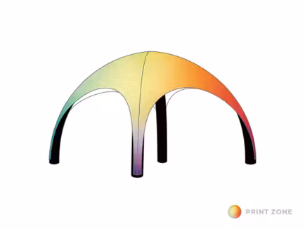 Opblaasbare tent Globe Dak 3x3 - Afbeelding 2