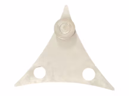 Verankeringsplaat met 2 gaten voor stertent Stellar 7 | 15 m