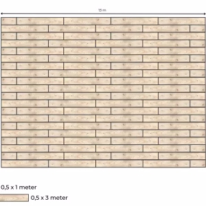 Complete vlondervloer voor stretchtent 10 m x 12,5 m