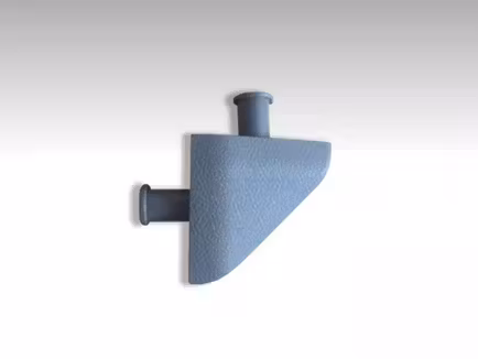 Vloerhoek voor plastiek vloerelementen - Grijs grijs