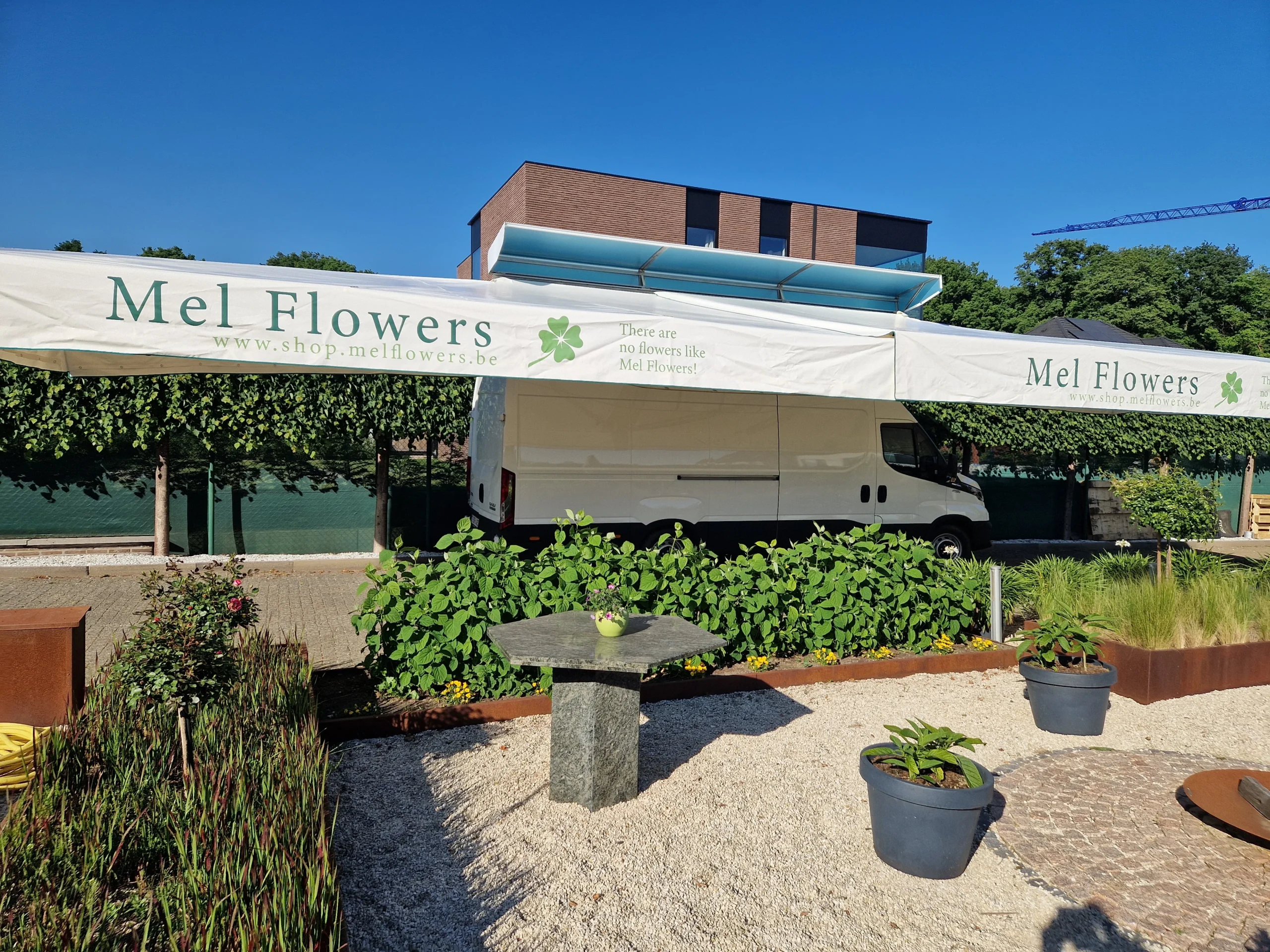 Automatische professionele daktenten van 12 tot 14 m