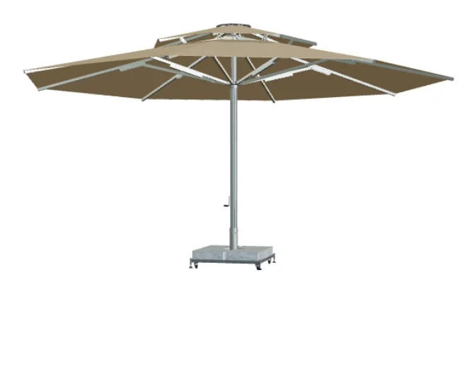 Parasol Tuin Terras Horeca Capri diameter 500 cm