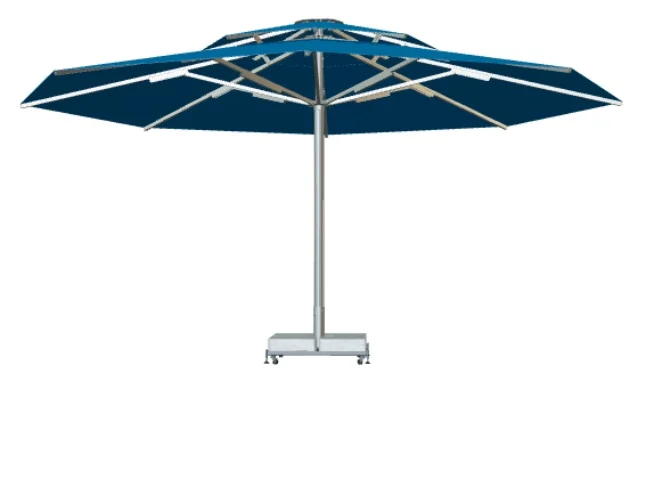 Parasol Tuin Terras Horeca Capri diameter 600 cm