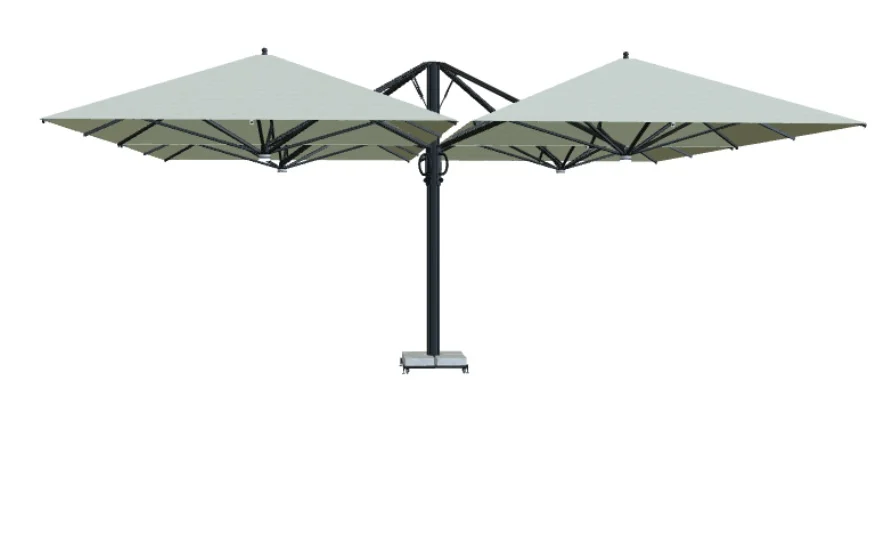 Parasol Tuin Terras Horeca Modulo Trio 300 X 615 X 615 cm