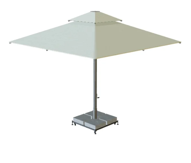 Parasol Tuin Terras Horeca Capri (80) 300 x 300 cm