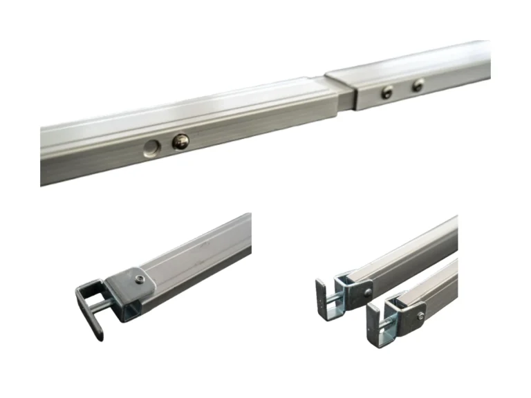 vouwtent buis halve zijwand -2.5 of 3.0 meter