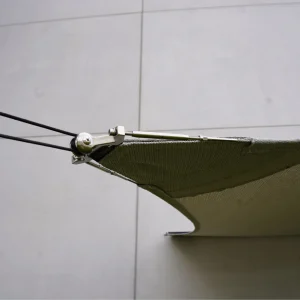 Shade cloth - triangle - 4 x 4 x 4 m - Breathable - HDPE - Greige 5
