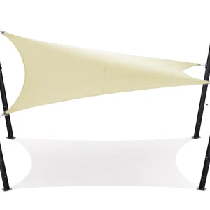 Shade cloth - rectangle - 3 x 5 m - Breathable - HDPE - Ecru