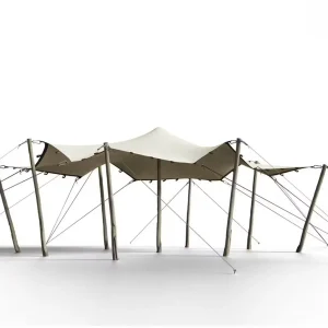 met lussen - 6,5 x 5 m Wit